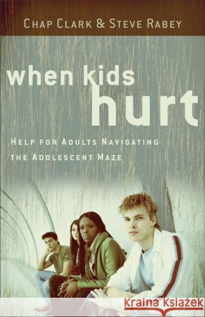 When Kids Hurt : Help for Adults Navigating the Adolescent Maze Chap Clark Steve Rabey 9780801071836 