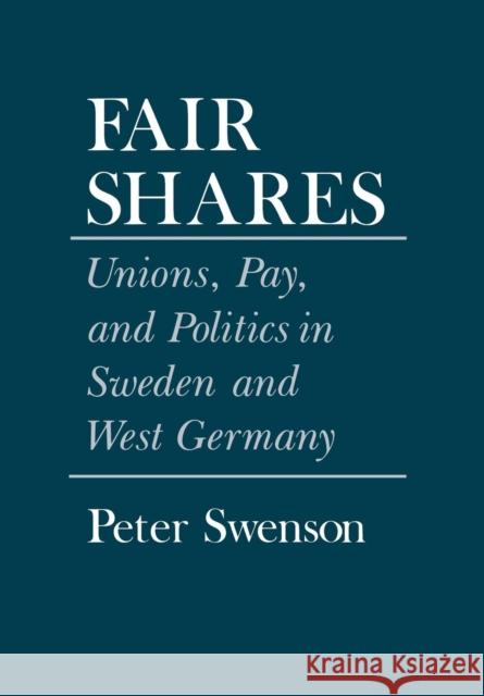 Fair Shares Swenson, Peter A. 9780801421358 0