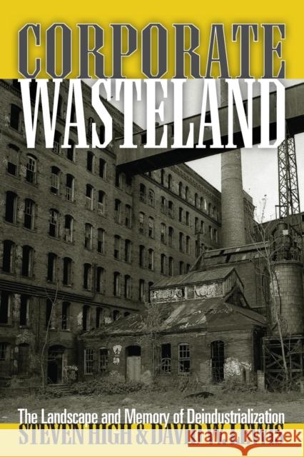 Corporate Wasteland: The Landscape and Memory of Deindustrialization High, Steven 9780801474019