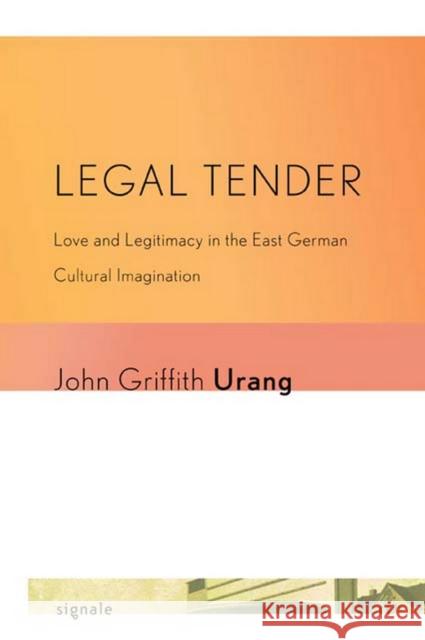 Legal Tender Urang, John Griffith 9780801476532