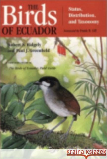 The Birds of Ecuador: Field Guide Ridgely, Robert S. 9780801487200 Comstock Publishing