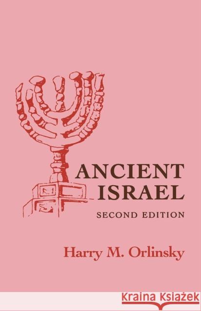 Ancient Israel Harry M. Orlinsky 9780801498497 Cornell University Press