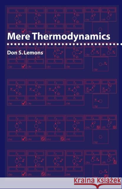 Mere Thermodynamics Don S. Lemons 9780801890154 Johns Hopkins University Press