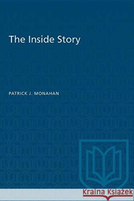 Meech Lake: The Inside Story Patrick J. Monahan   9780802068965 University of Toronto Press