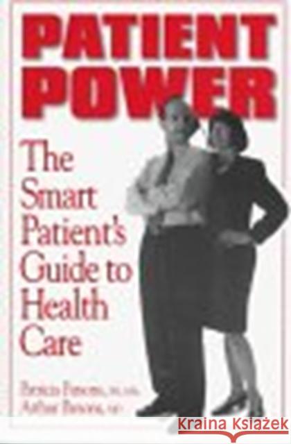 Patient Power -OS Patricia Parsons Arthur Parsons 9780802071866