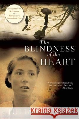 The Blindness of the Heart Julia Franck Anthea Bell 9780802145499