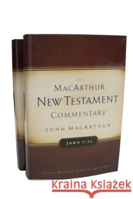 John Volumes 1 & 2 MacArthur New Testament Commentary Set John MacArthur 9780802408488