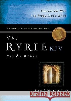 Ryrie Study Bible-KJV Charles Ryrie 9780802489029 Moody Publishers
