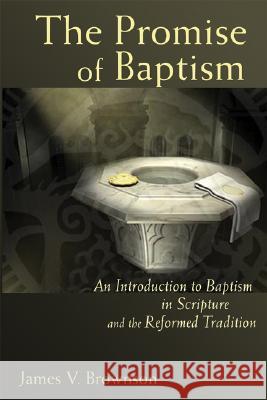 Promise of Baptism: An Introduction to Baptism in Scripture and the Reformed Tradition Brownson, James V. 9780802833075 Wm. B. Eerdmans Publishing Company