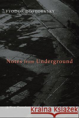 Notes from Underground Fyodor Dostoyevsky, Boris Jakim 9780802845702