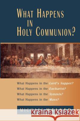 What Happens in Holy Communion? Michael Welker John F. Hoffmeyer 9780802846020 Wm. B. Eerdmans Publishing Company