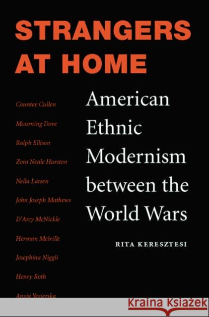 Strangers at Home: American Ethnic Modernism Between the World Wars Keresztesi, Rita 9780803227675