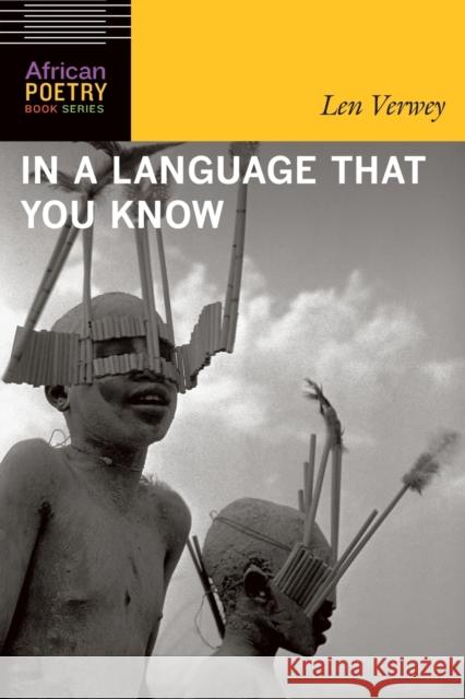 In a Language That You Know - audiobook Verwey, Len 9780803290983 University of Nebraska Press