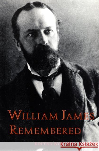 William James Remembered Linda Simon 9780803292628 University of Nebraska Press