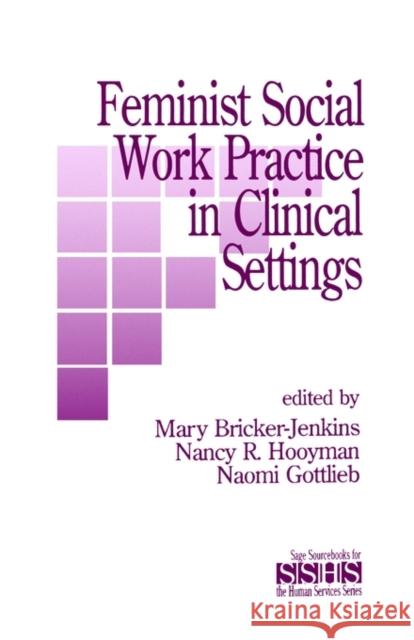 Feminist Social Work Practice in Clinical Settings Mary Bricker-Jenkins Nancy R. Hooyman Naomi Gottlieb 9780803936263 Sage Publications