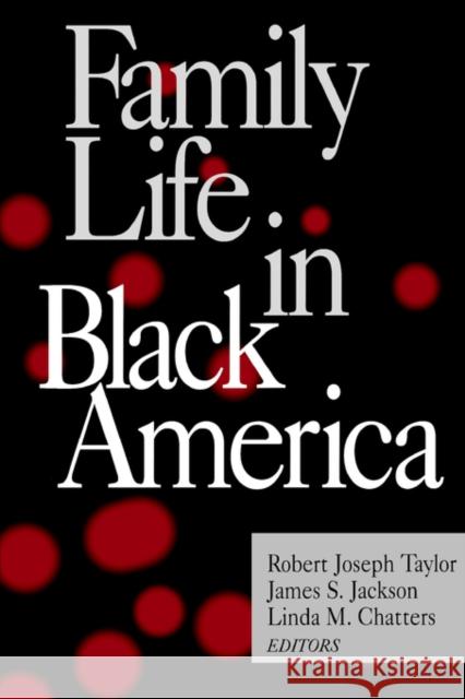 Family Life in Black America James S. Jackson Robert J. Taylor Linda M. Chatters 9780803952911 Sage Publications