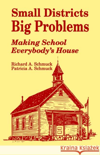Small Districts, Big Problems: Making School Everybody′s House Schmuck, Richard A. 9780803960268