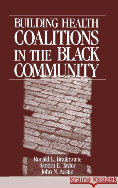 Building Health Coalitions in the Black Community John N. Austin Ronald L. Braithwaite Sandra E. Taylor 9780803973091 Sage Publications