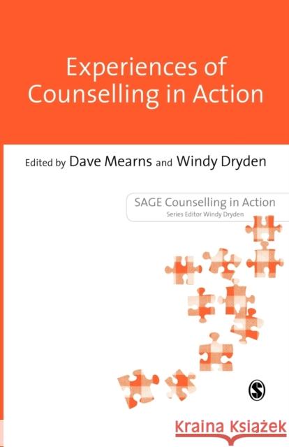Experiences of Counselling in Action Dave Mearns Windy Dryden 9780803981935