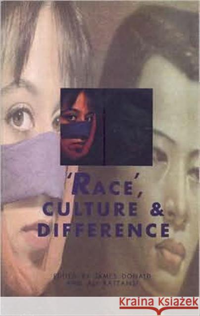Race, Culture and Difference James Donald Ali Rattansi 9780803985803