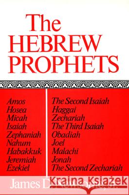 The Hebrew Prophets James D. Newsome Jr. 9780804201131