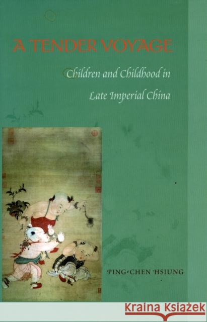 A Tender Voyage: Children and Childhood in Late Imperial China Ping-Chen Hsiung 9780804757546