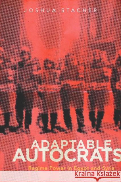 Adaptable Autocrats: Regime Power in Egypt and Syria Stacher, Joshua 9780804780629 Stanford University Press