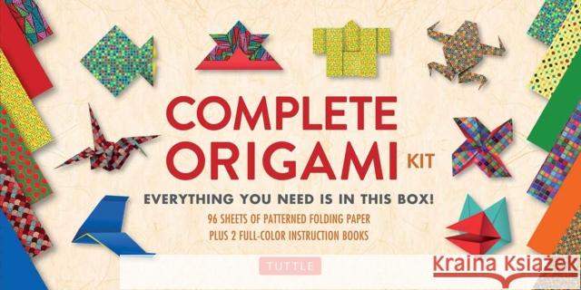 Complete Origami Kit: [Kit with 2 Origami How-To Books, 98 Papers, 30 Projects] This Easy Origami for Beginners Kit Is Great for Both Kids a Tuttle Publishing 9780804847070 Tuttle Publishing