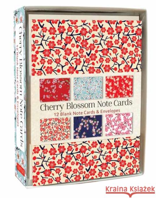 Cherry Blossom Note Cards: 12 Blank Note Cards & Envelopes (4 X 6 Inch Cards in a Box) Tuttle Editors 9780804851541 Tuttle Publishing