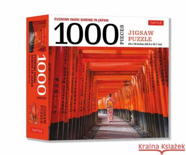 Japan's Most Famous Shinto Shrine - 1000 Piece Jigsaw Puzzle: Fushimi Inari Shrine in Kyoto: Finished Size 24 X 18 Inches (61 X 46 CM)  9780804854672 Tuttle Publishing