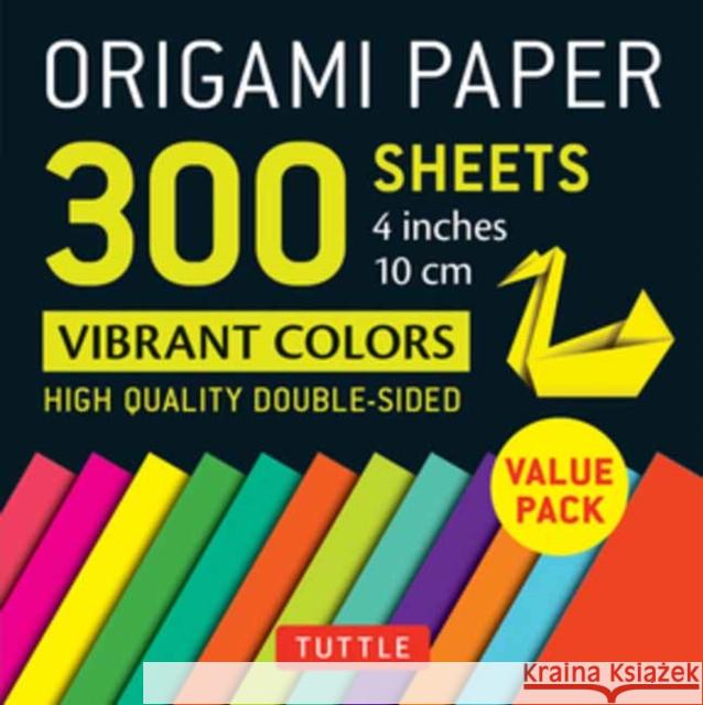 Origami Paper 300 sheets Vibrant Colors 4