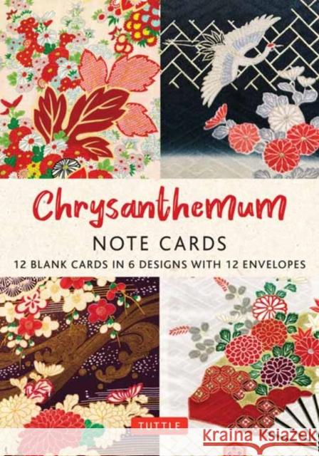 Chrysanthemums, 16 Note Cards Tuttle Studio 9780804857765 Tuttle Publishing