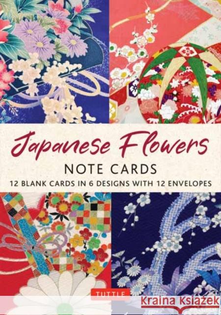 Japanese Flowers, 16 Note Cards Tuttle Studio 9780804857772 Tuttle Publishing