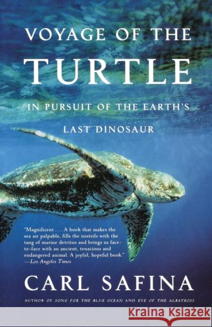 Voyage of the Turtle: In Pursuit of the Earth's Last Dinosaur Carl Safina 9780805083187 Holt Rinehart and Winston