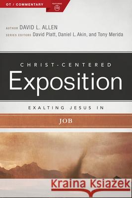 Exalting Jesus in Job David L. Allen 9780805497403 
