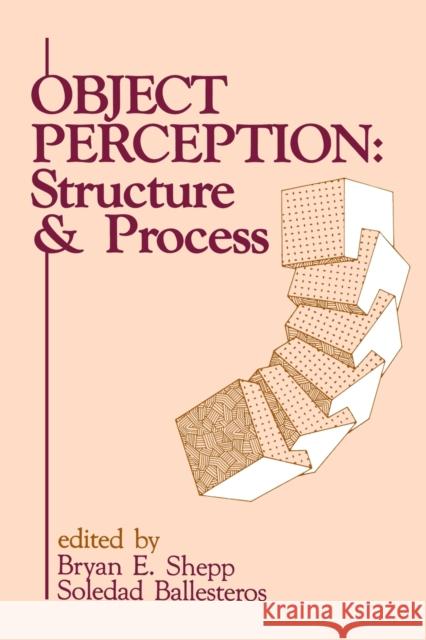 Object Perception: Structure and Process Shepp, Bryan E. 9780805803334 Taylor & Francis