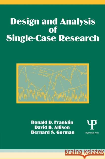 Design and Analysis of Single-Case Research Ronald D. Franklin David B. Allison Bernard S. Gorman 9780805816198