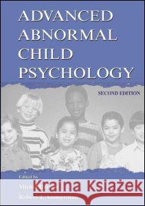 Advanced Abnormal Child Psychology Michel Ed. Michael Ed. Michel Ed Hersen Michel Hersen Robert T. Ammerman 9780805828672