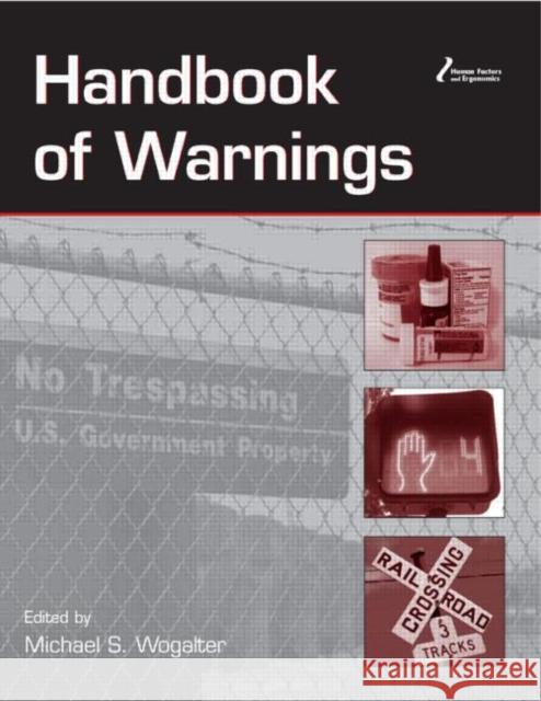 Handbook of Warnings Michael S. Wogalter 9780805847246 