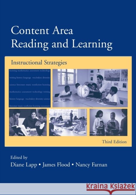 Content Area Reading and Learning: Instructional Strategies, 3rd Edition Lapp, Diane 9780805852059 Lawrence Erlbaum Associates
