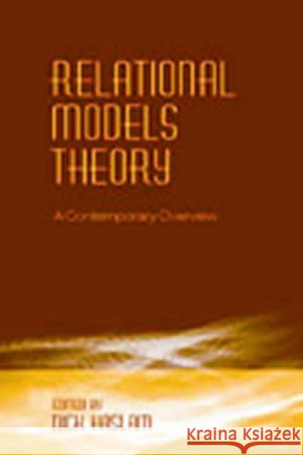 Relational Models Theory: A Contemporary Overview Haslam, Nick 9780805853568