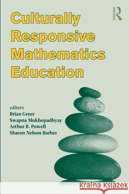 Culturally Responsive Mathematics Education Greer Brian 9780805862645
