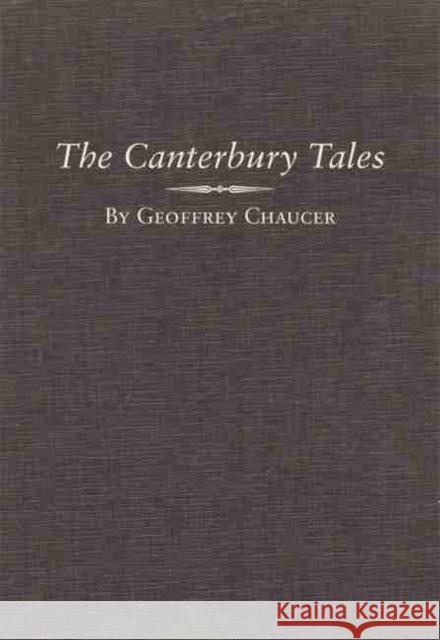 The Canterbury Tales, Volume 1: A Facsimile and Transcription of the Hengwrt Manuscript, with Variations from the Ellesmere Manuscript Chaucer, Geoffrey 9780806114163 University of Oklahoma Press