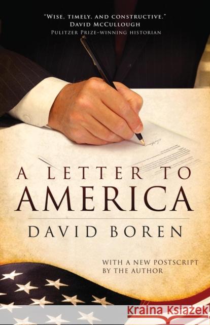 A Letter to America David Boren 9780806142029