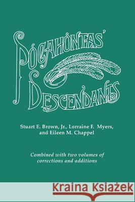 Pocahontas' Descendants Stuart E. Brown 9780806314075