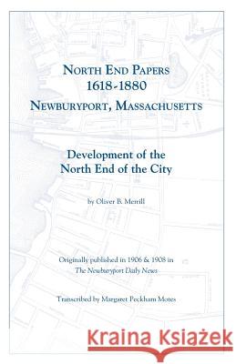 North End Papers Margaret Peckham Motes 9780806353234 Genealogical Publishing Company