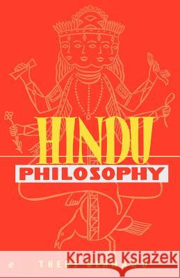 Hindu Philosophy Theos Bernard 9780806529219 Philosophical Library