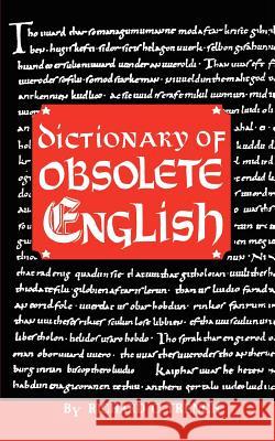 Dictionary of Obsolete English Richard C. Trench 9780806530420 Philosophical Library