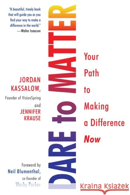 Dare To Matter Jennifer Krause 9780806539034