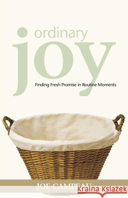 Ordinary Joy: Finding Fresh Promise in Routine Moments Campeau, Joe 9780806651453 Augsburg Books